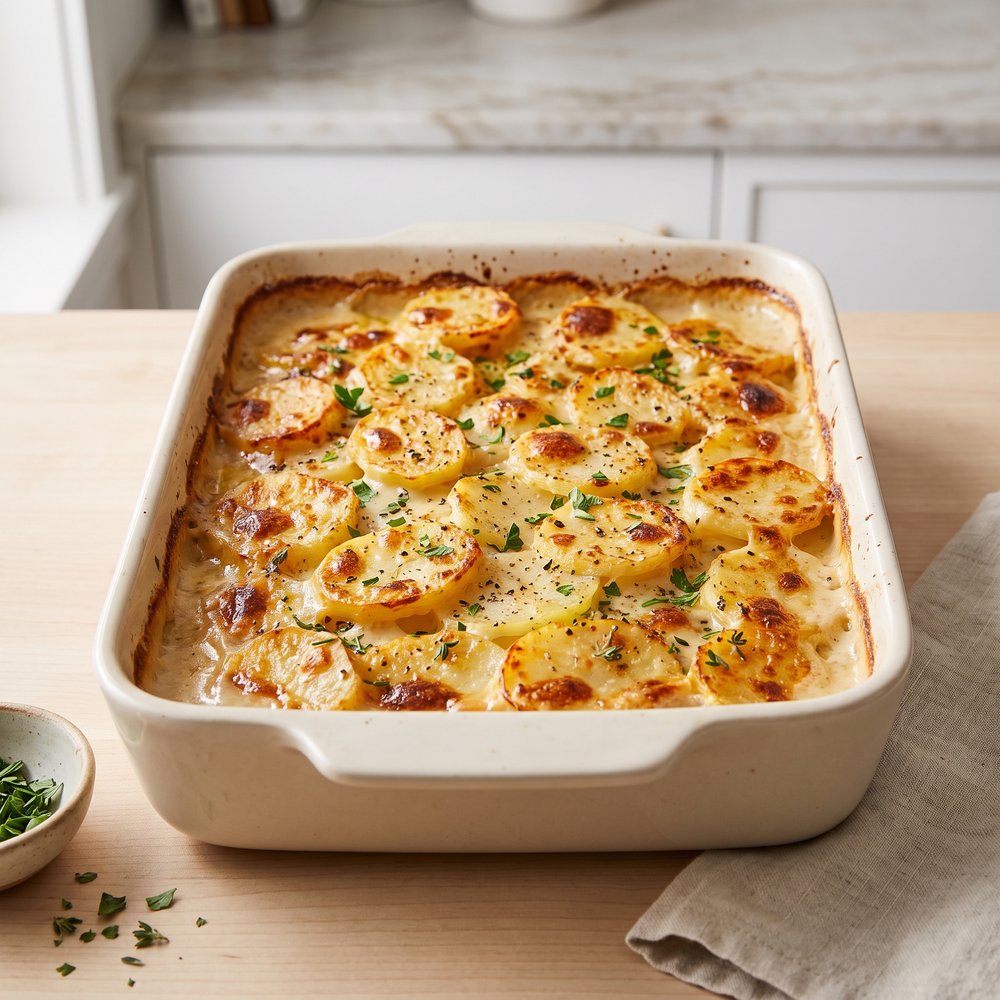 Cheese-Free Scalloped Potatoes