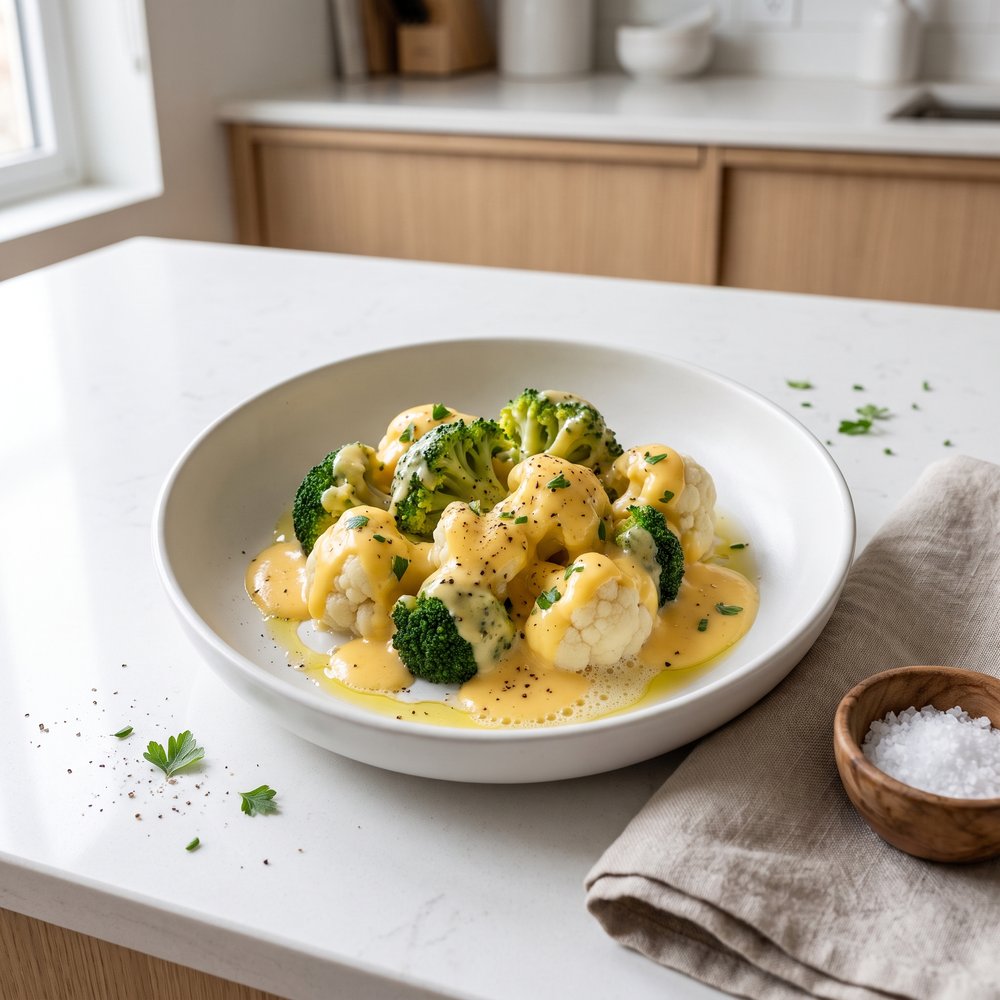 Cheese Sauce for Broccoli and Cauliflower