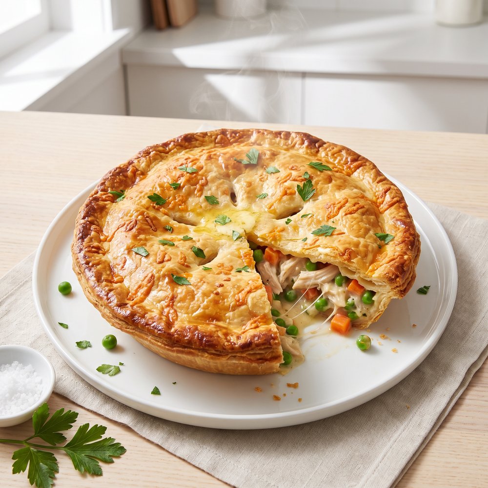 Cheesy Chicken Pot Pie