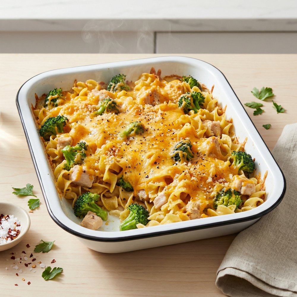 Silver's Savory Chicken and Broccoli Casserole
