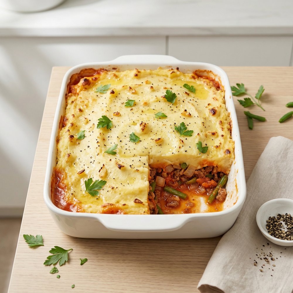 Homestyle Beef and Potato Pie
