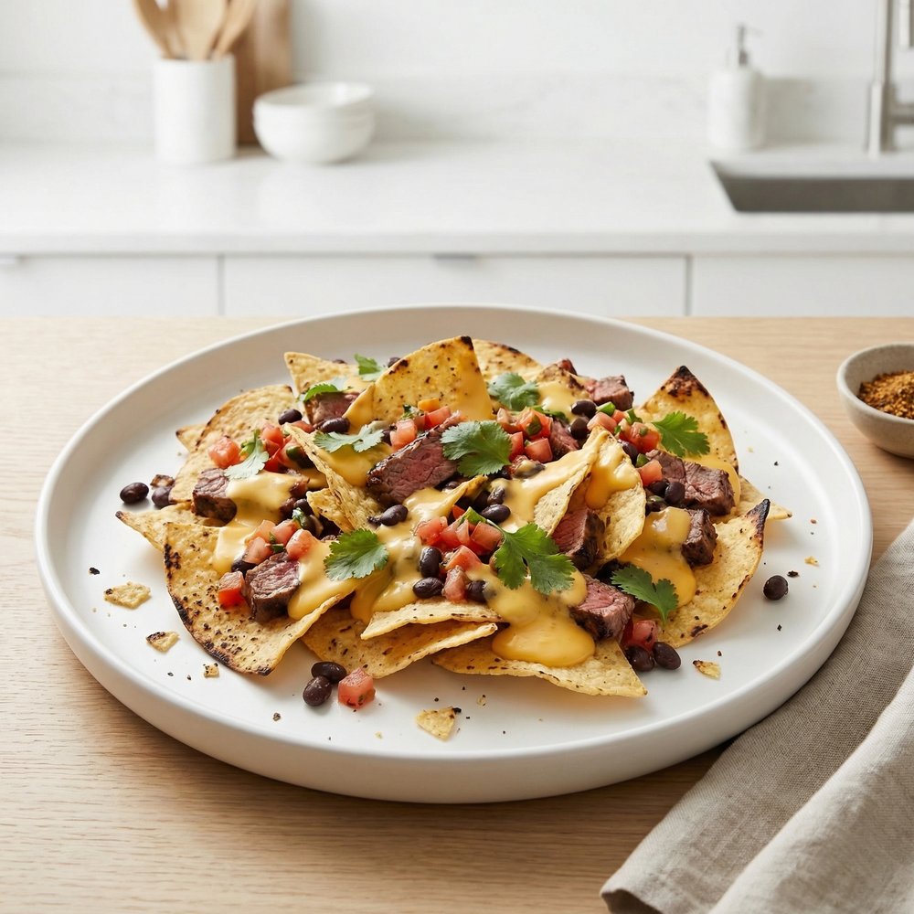 Loaded Steak Nachos