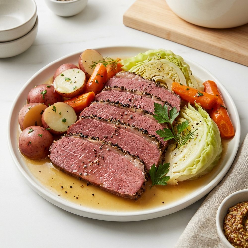 Chef John's Corned Beef and Cabbage
