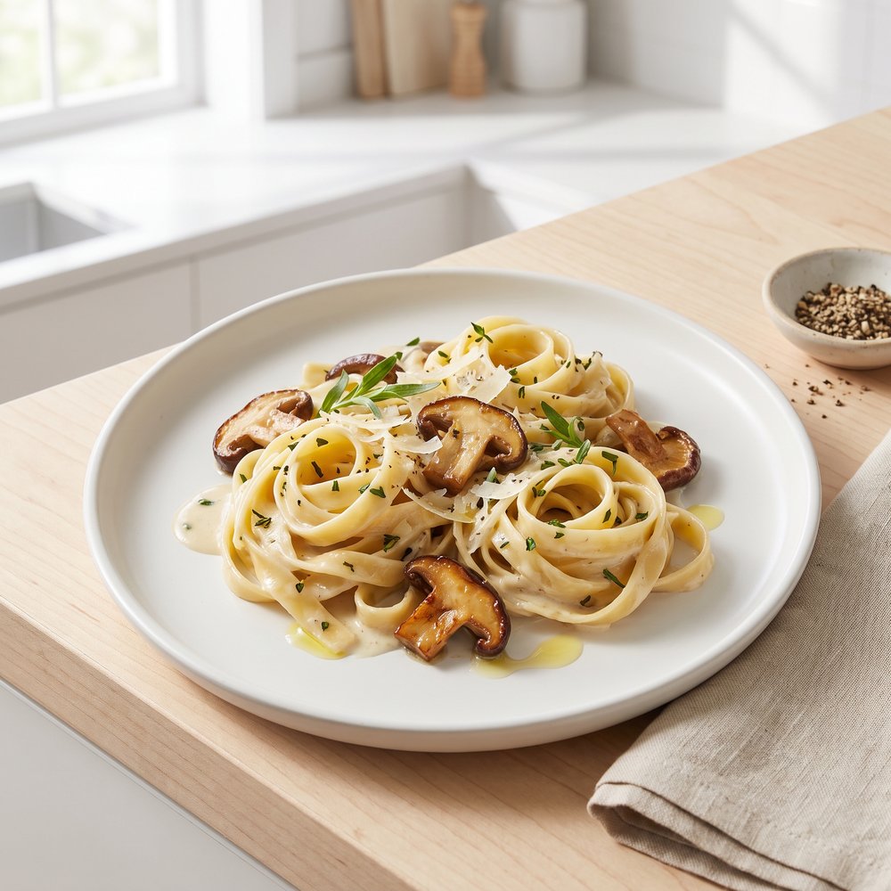Chef John's Creamy Mushroom Pasta