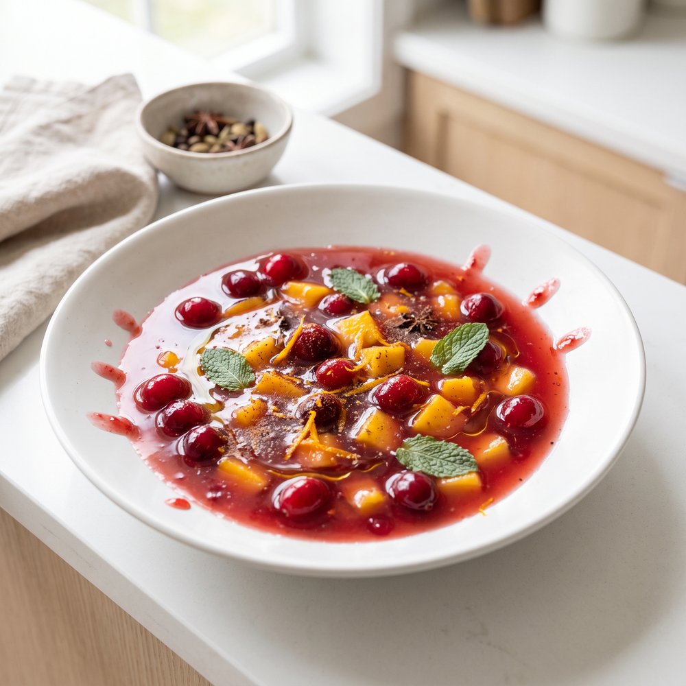 Chef John's Mango Cranberry Sauce