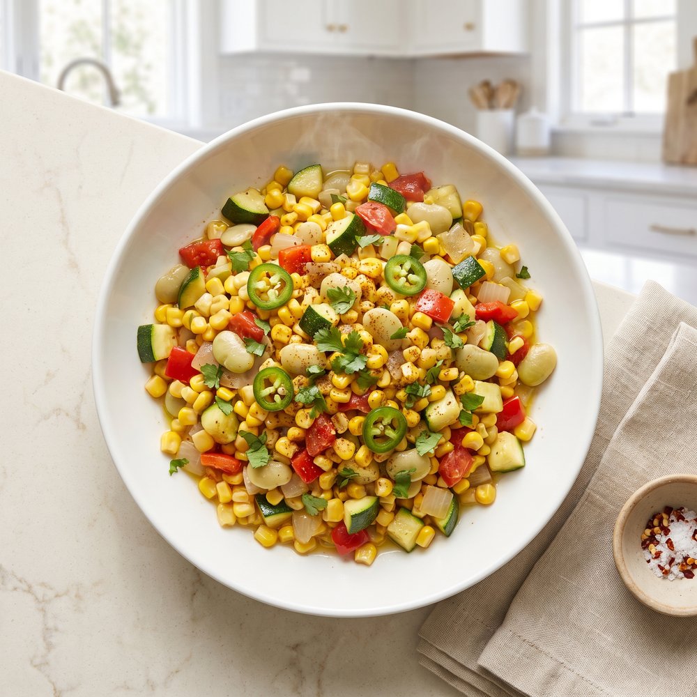Chef John's Modern Succotash