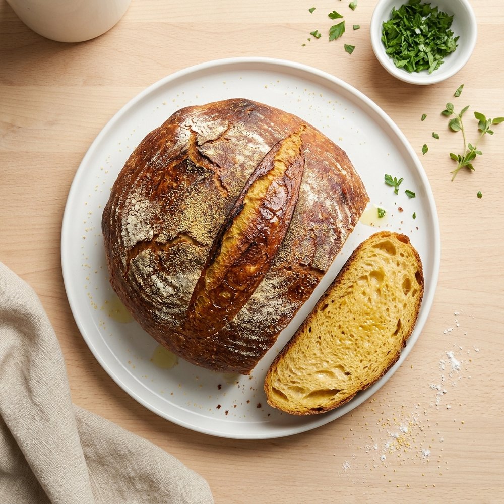 Chef John's No-Knead Pumpkin Bread