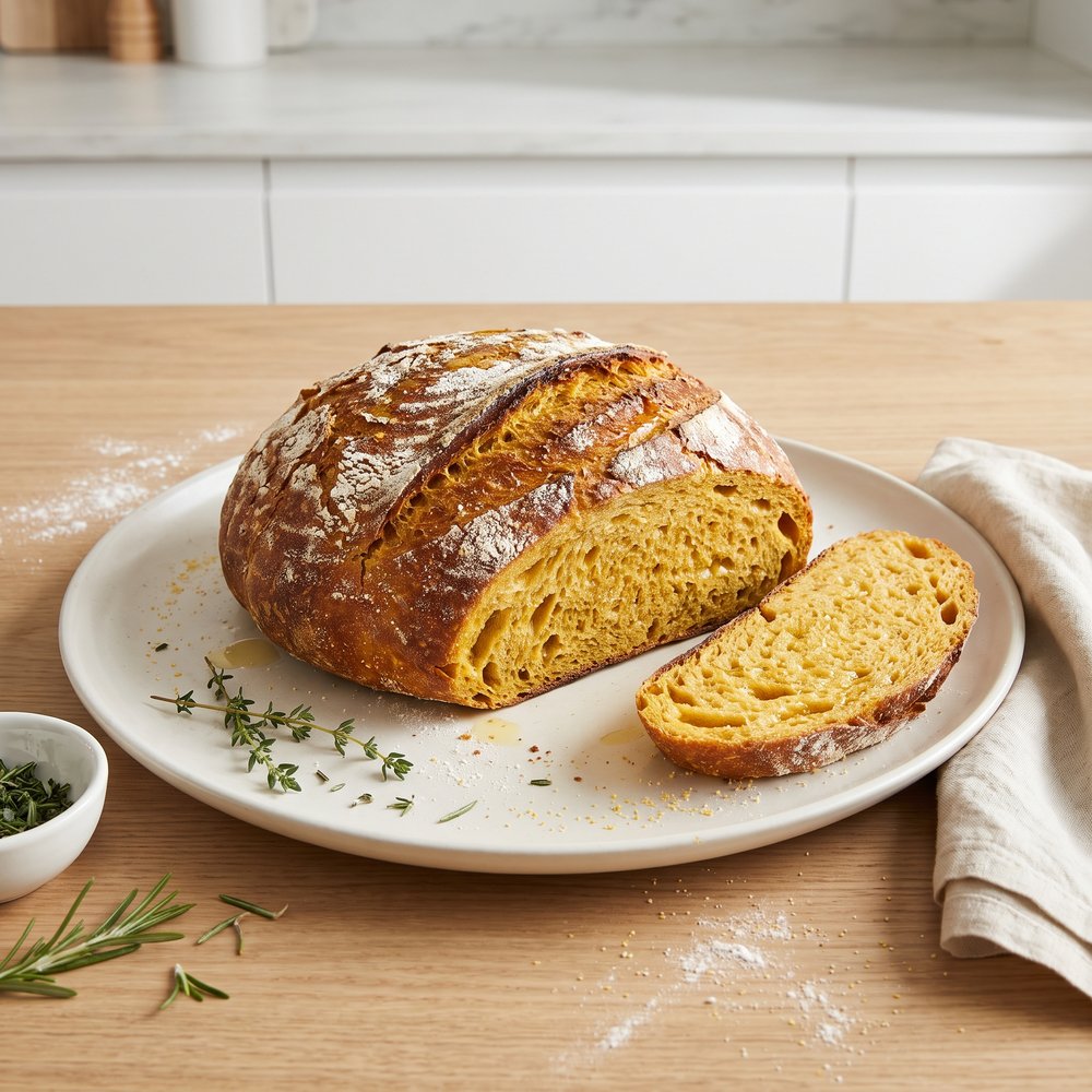 Chef John's No-Knead Pumpkin Bread