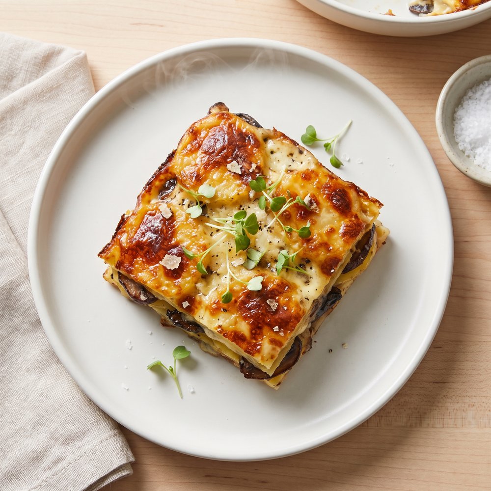 Chef John’s Potato Gratin with Truffle Cheese