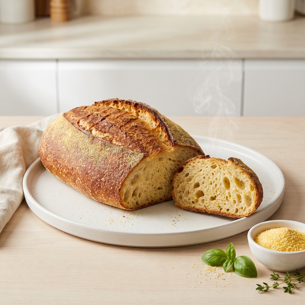 Chef John's Rustic Italian Cornbread