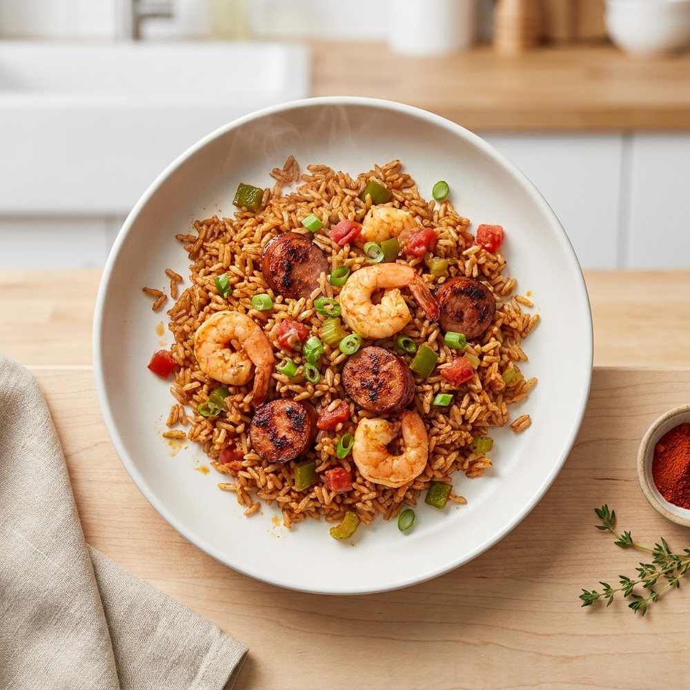 Chef John's Shrimp and Sausage Jambalaya