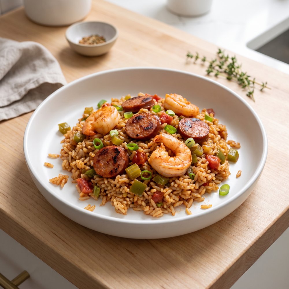 Chef John's Shrimp and Sausage Jambalaya