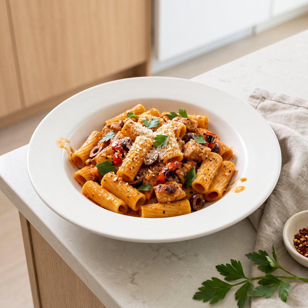 Chef John’s Utica-Style Chicken Riggies