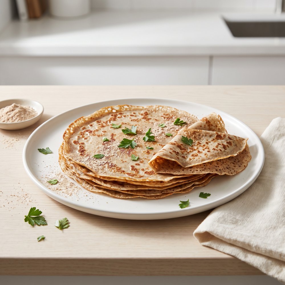 Chestnut Flour Crêpes (Gluten- and Wheat-Free)