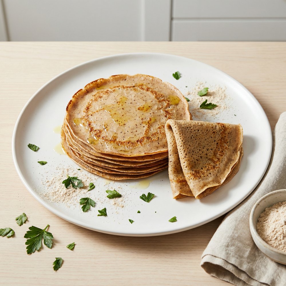 Chestnut Flour Crêpes (Gluten- and Wheat-Free)
