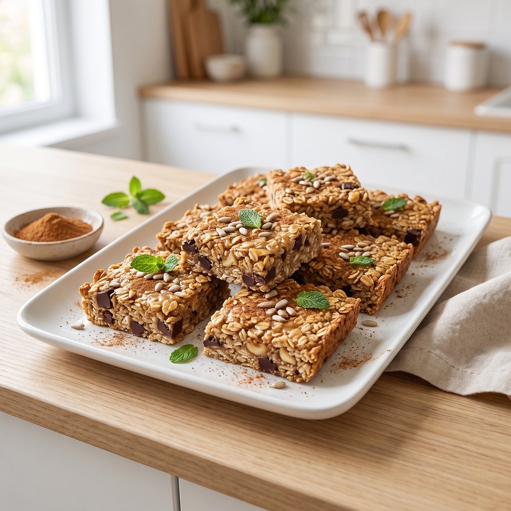 Chewy Oatmeal Power Bars