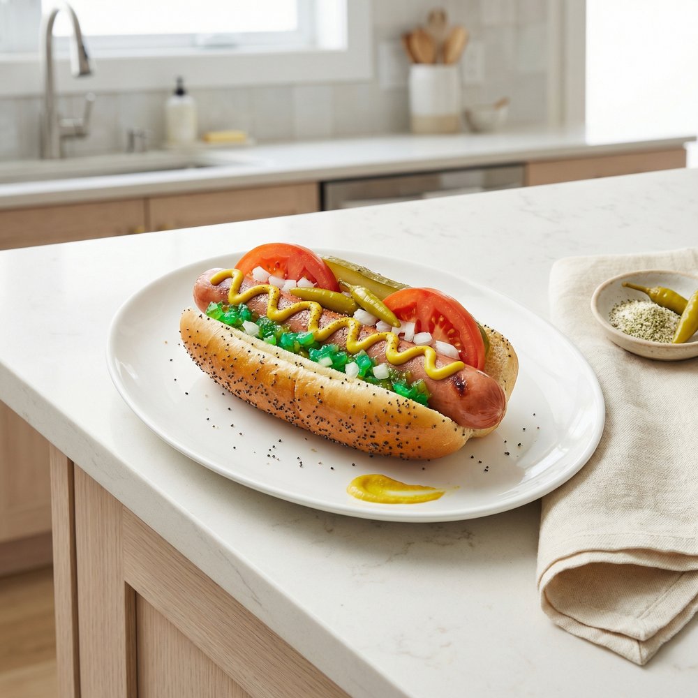 Chicago-Style Hot Dog
