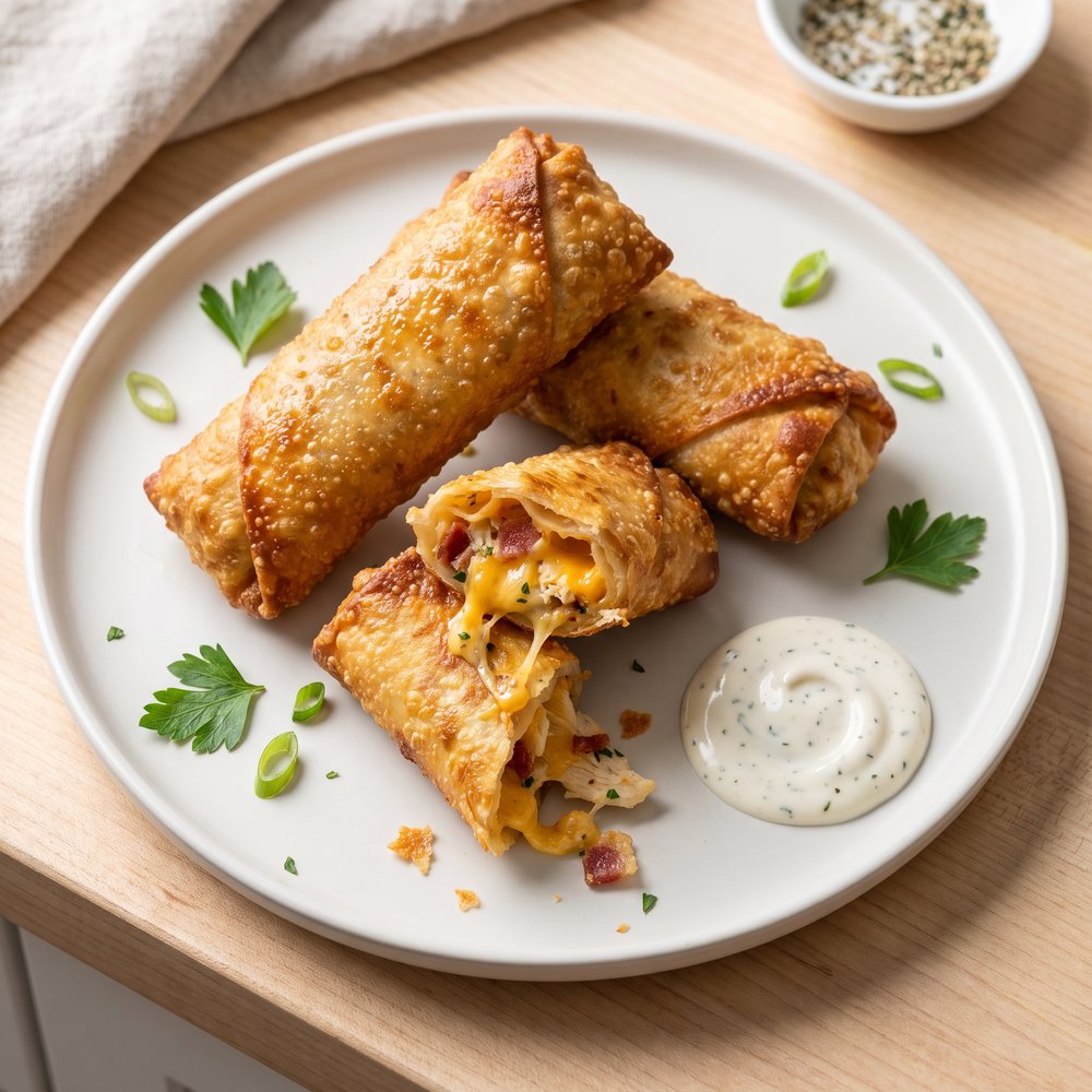 Chicken Bacon Ranch Rolls