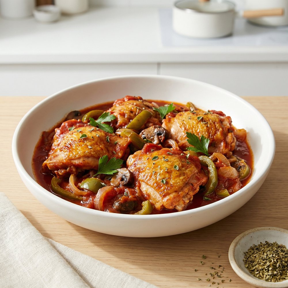 Hunter-Style Chicken Cacciatore