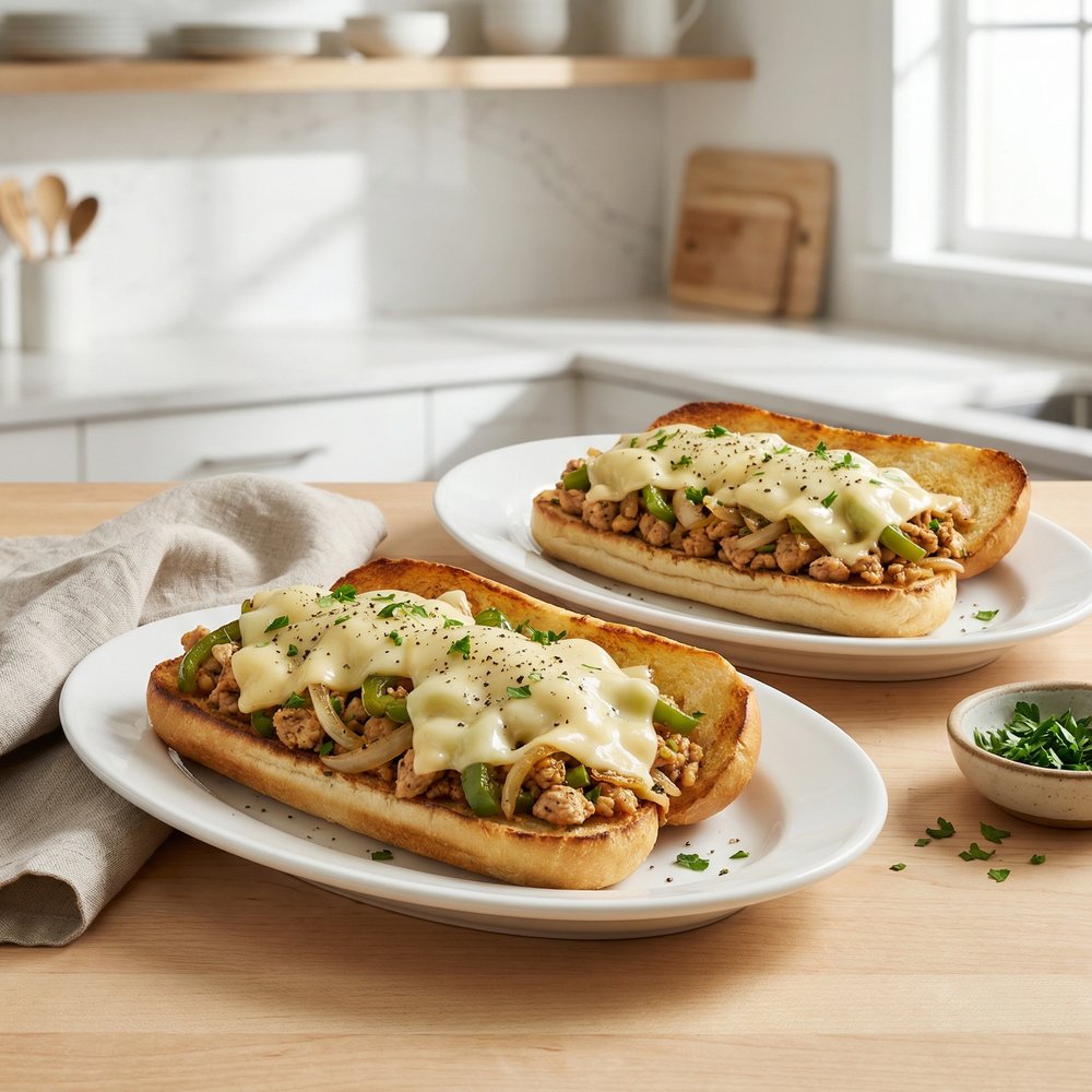 Philly-Style Chicken Cheese Hoagies