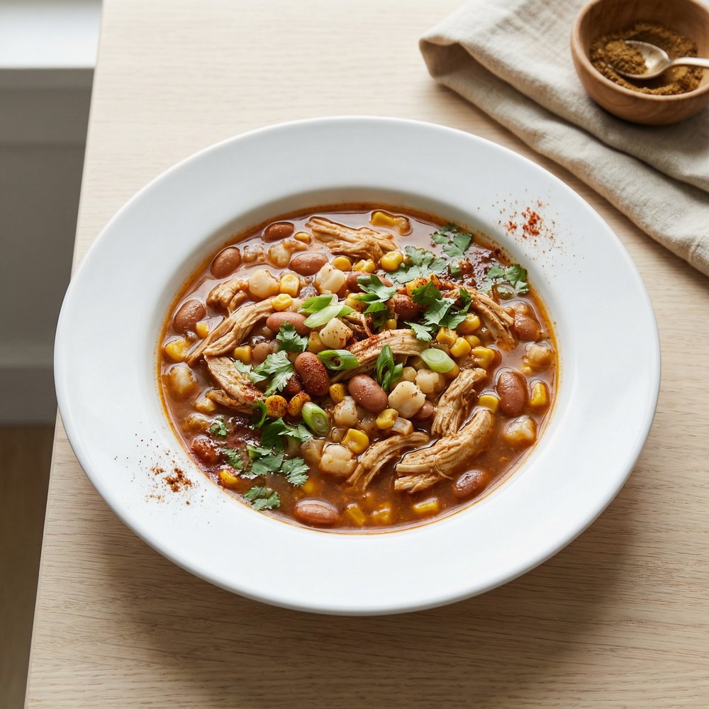 Speedy Weeknight Chicken Chili