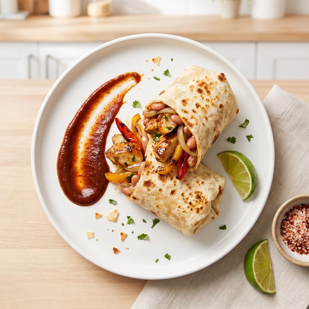 Chicken Fajita Burrito