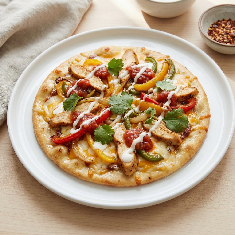 Fajita-Style Chicken Pizza