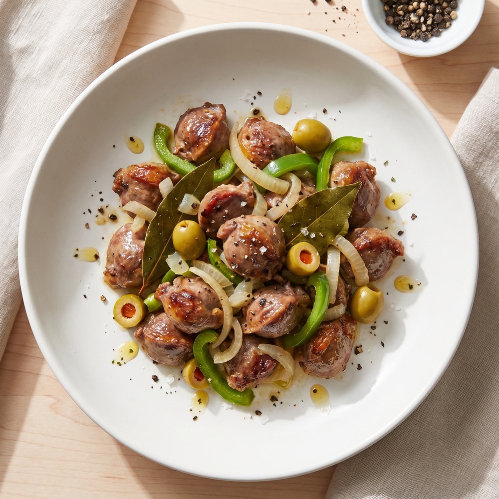Chicken Gizzard Escabeche