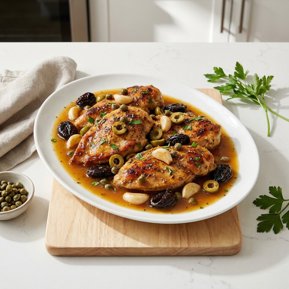 Weeknight Chicken Marbella