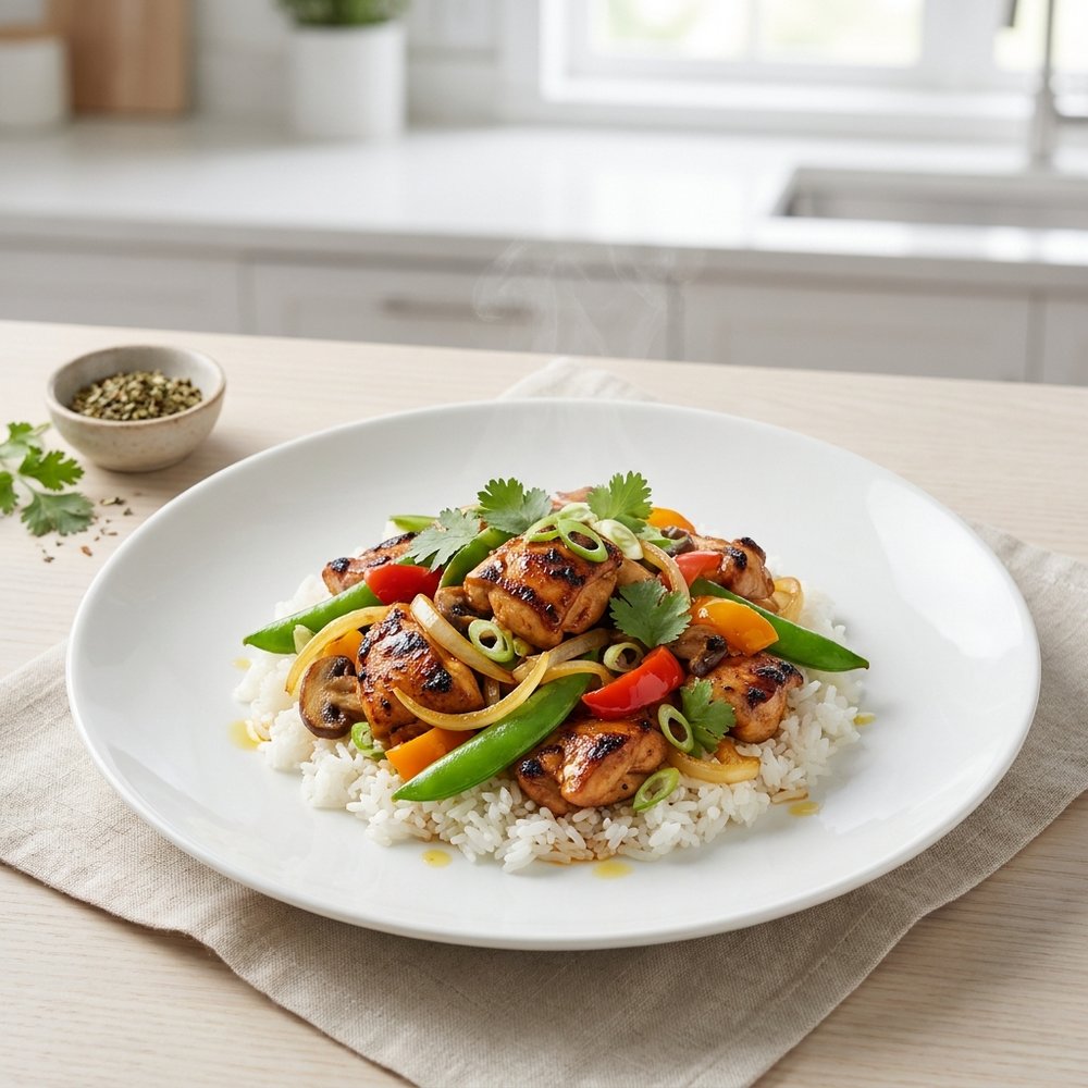 Chicken Thigh Meat Stir-Fry