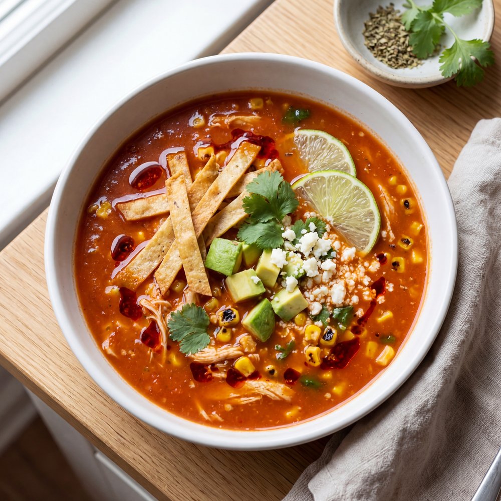 The World's Best Tortilla Soup