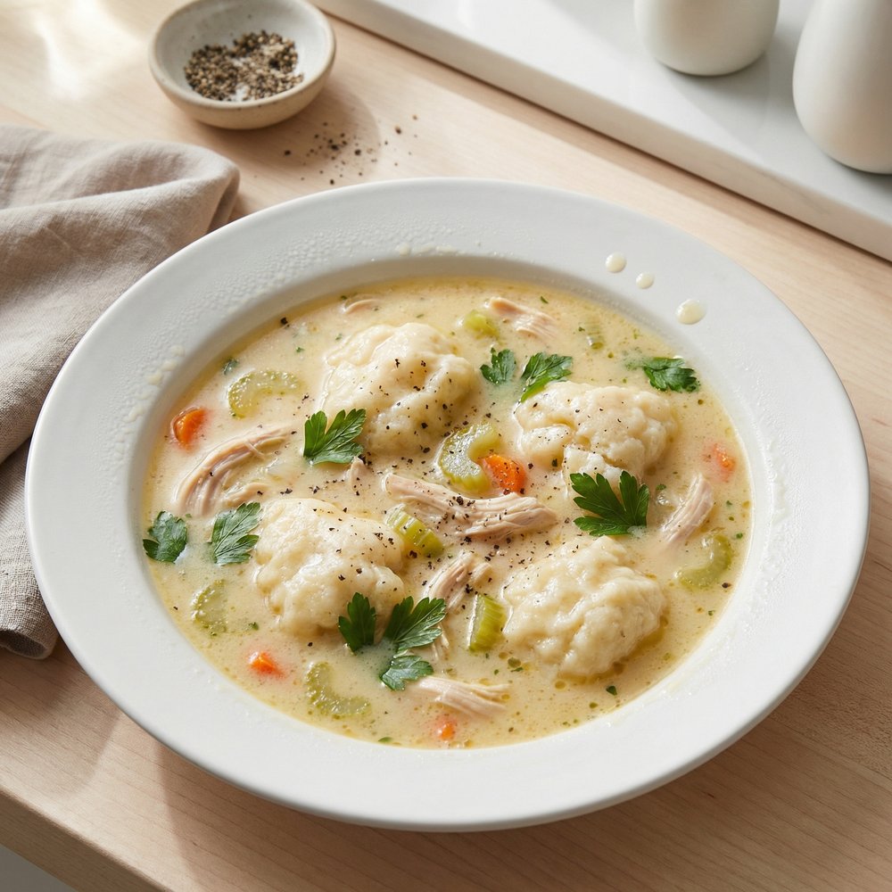 Easy Chicken and Dumplings