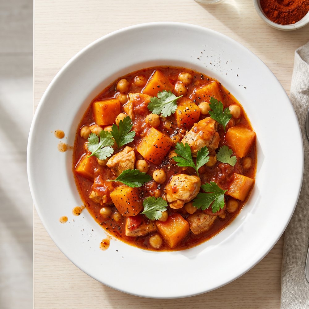 Chicken and Pumpkin Goulash