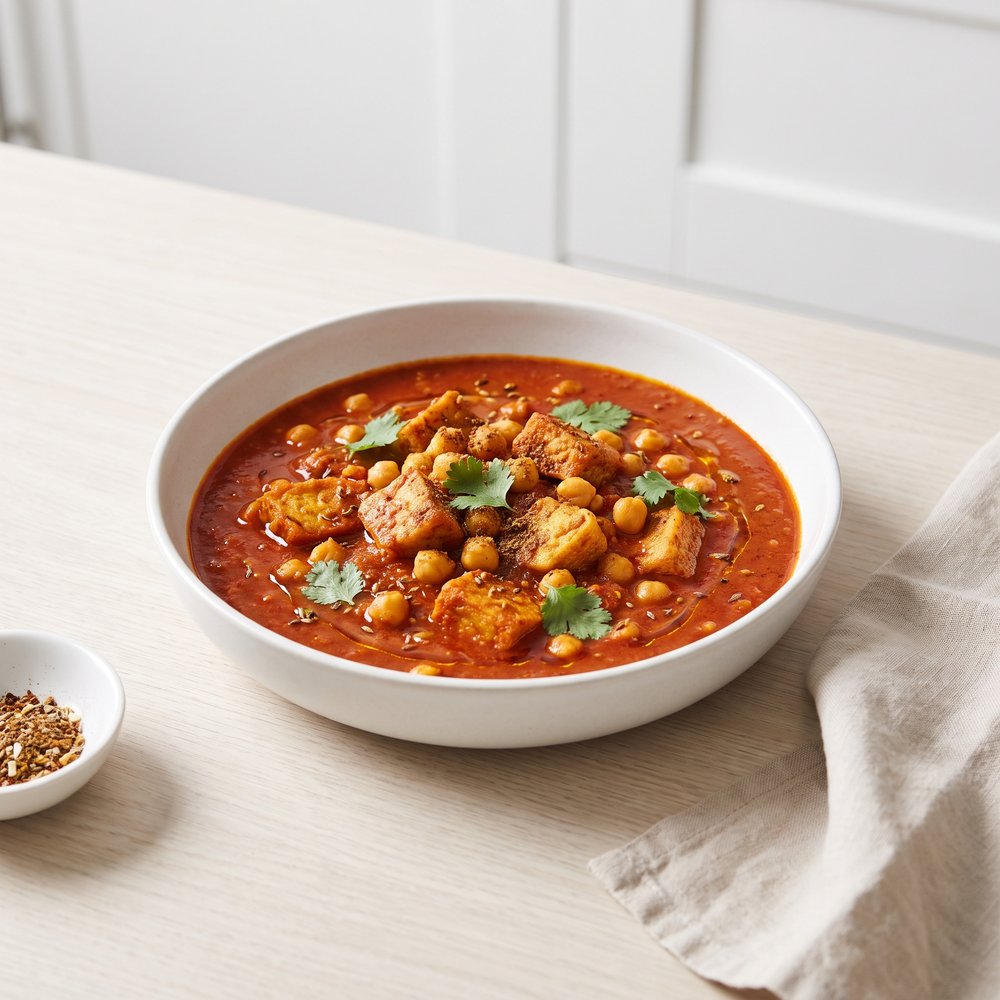 Chickpea and Quorn Masala Curry