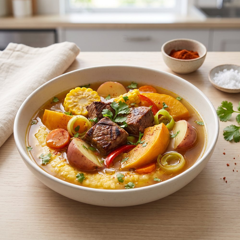 Chilean Beef and Pumpkin Cazuela Stew