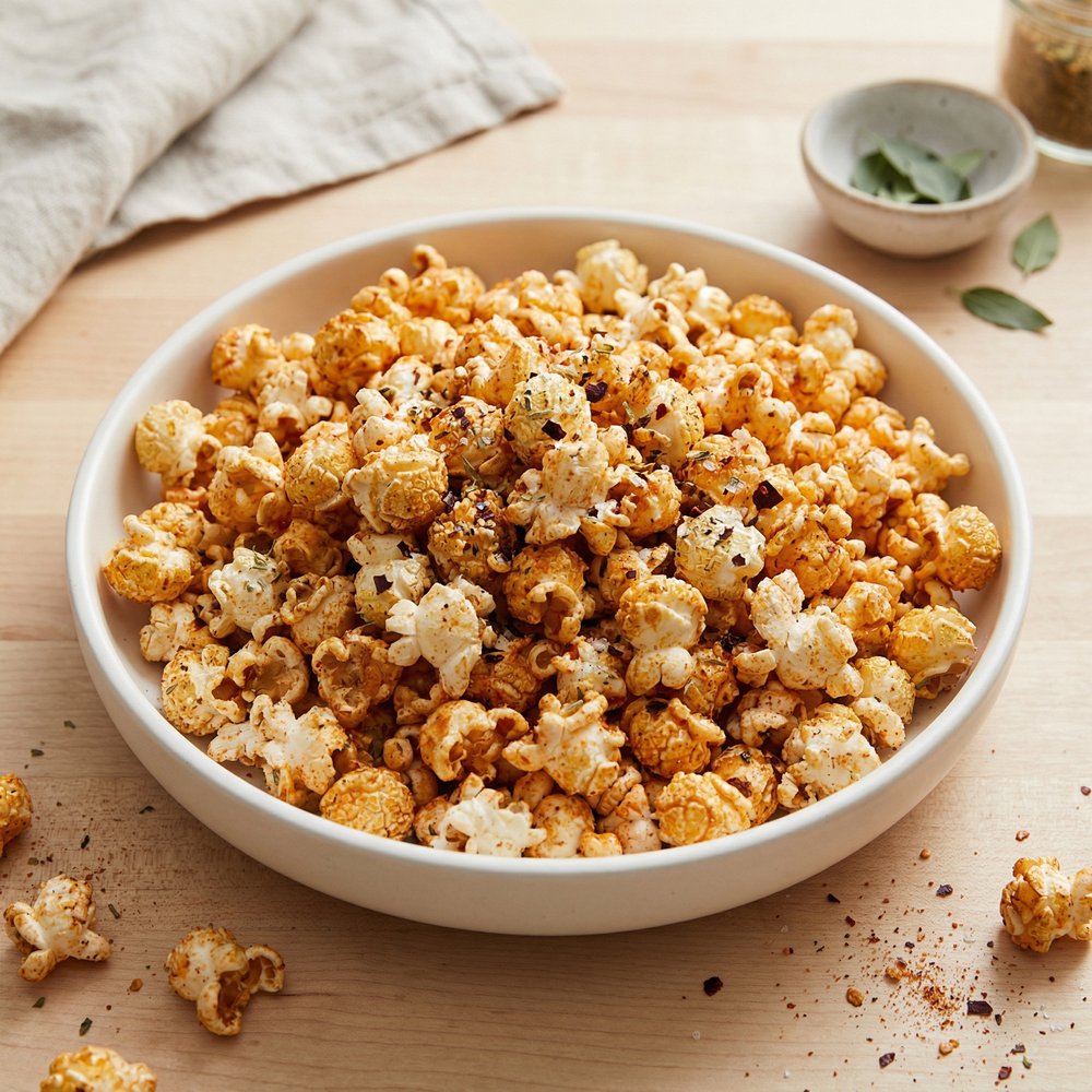 Stovetop Chili-Spiced Popcorn