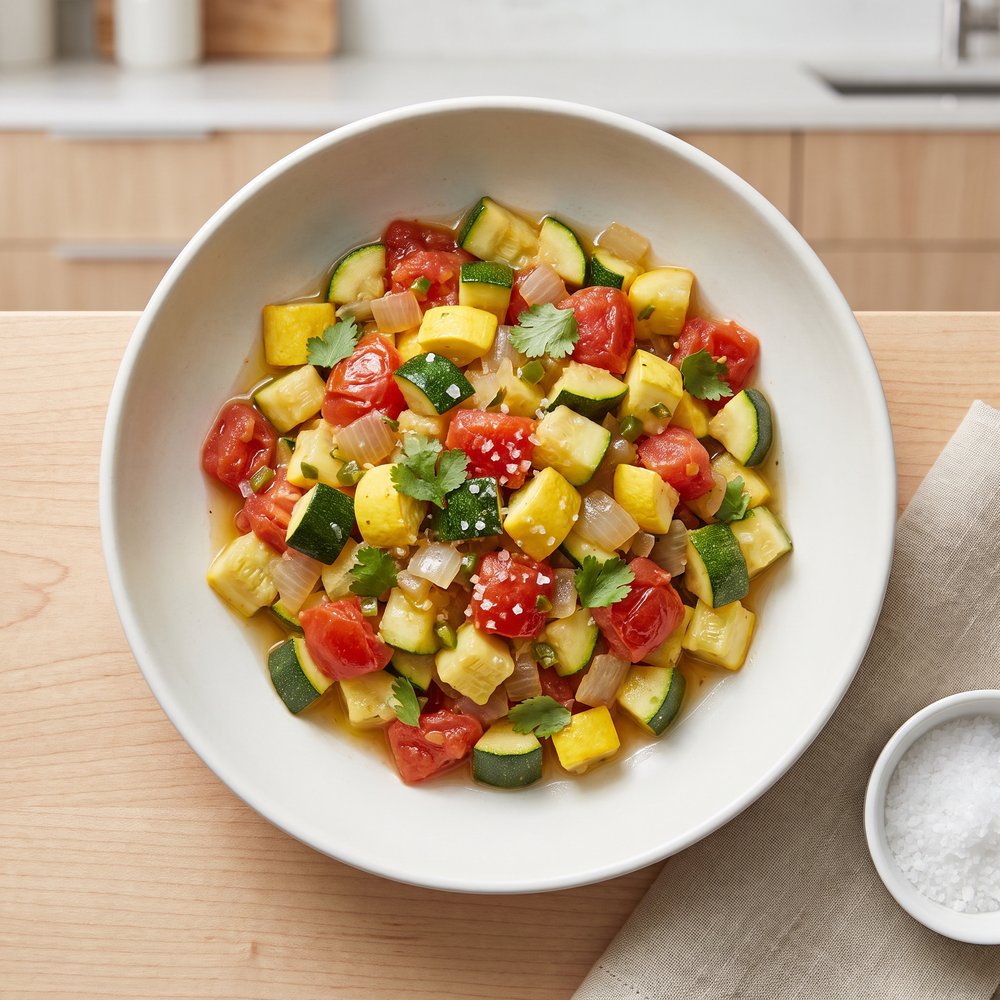 Chili-Tomato Zucchini and Yellow Squash