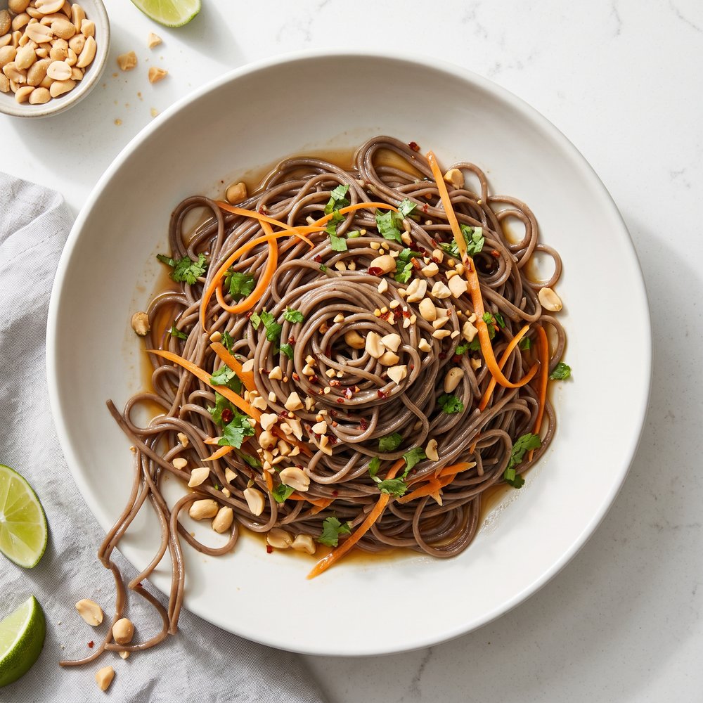 Chilled Thai-Style Soba Noodle Salad