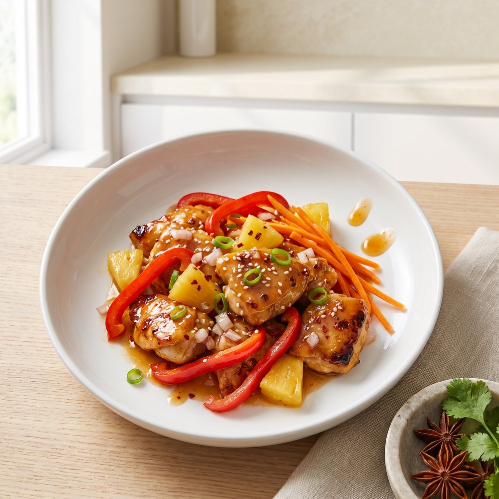 China Sun Pineapple Chicken Stir-Fry