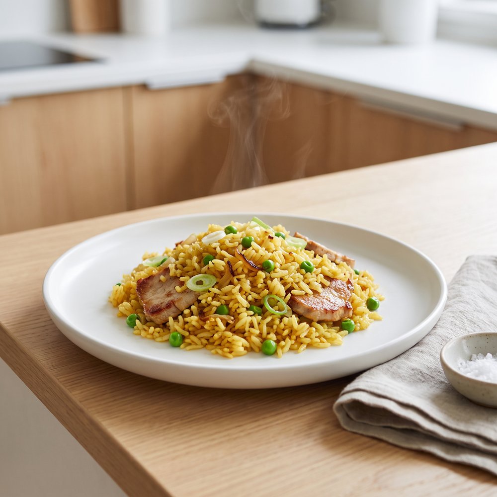 Chinese-Style Pork Fried Rice