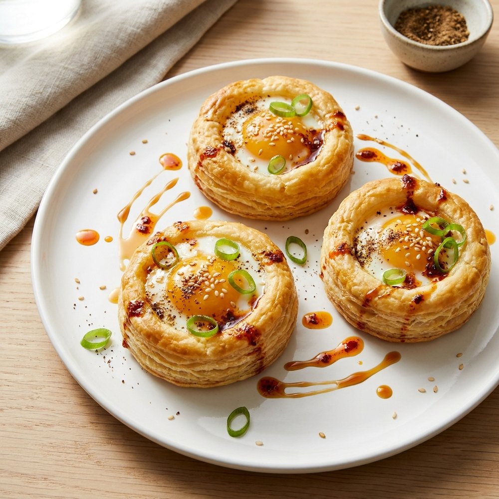 Chinese Eggs in Puff Pastry