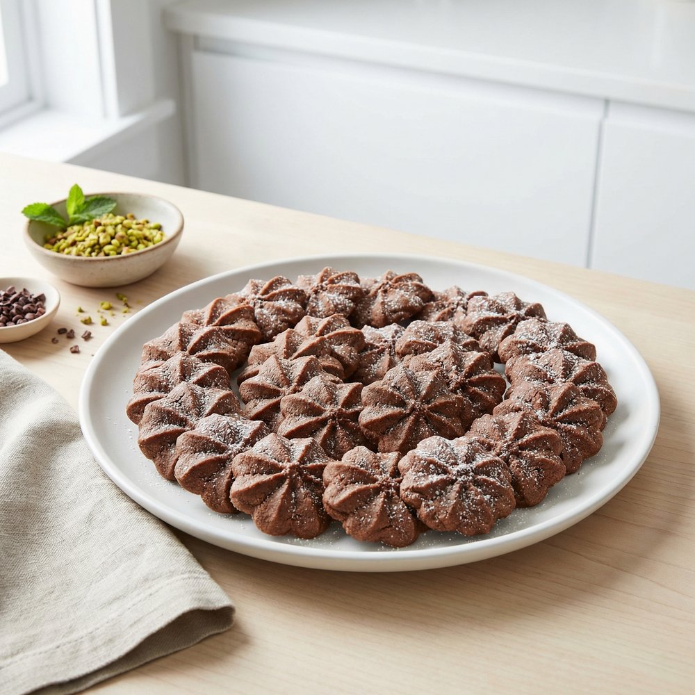 Chocolate Spritz (Cookie Press)