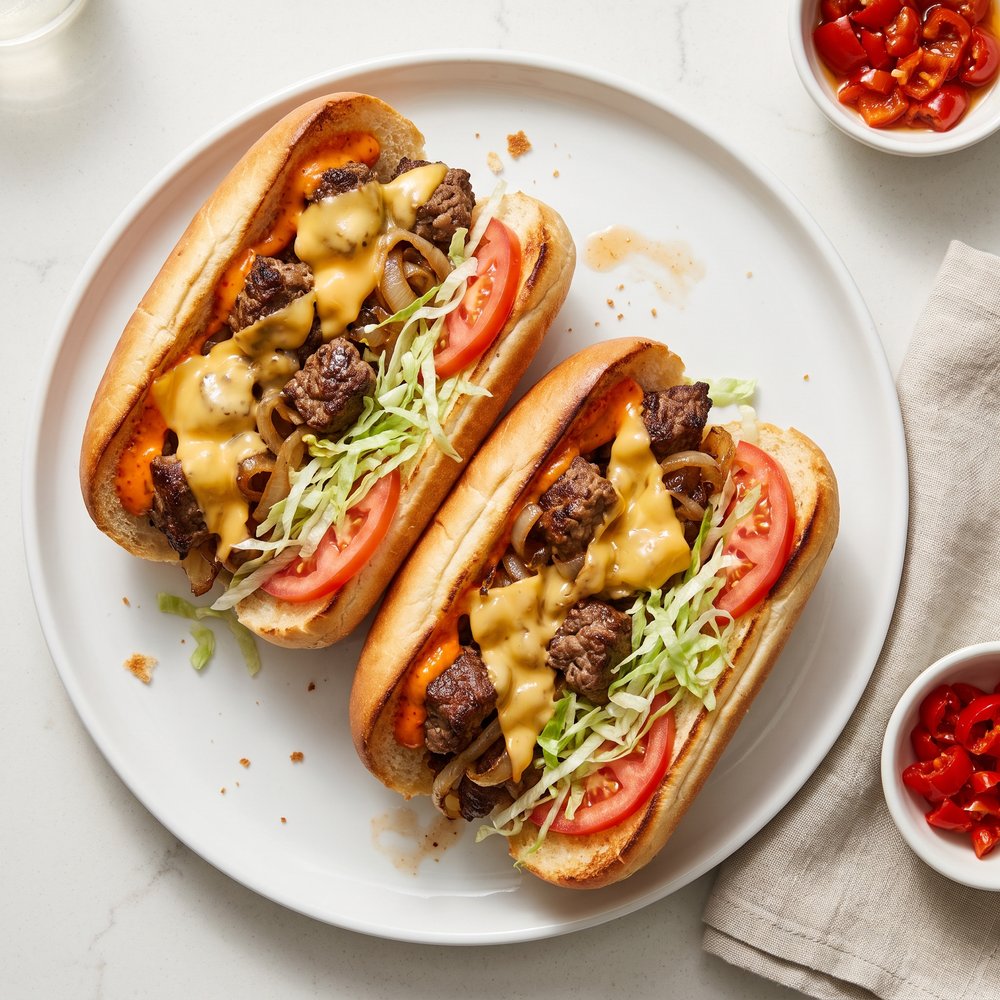 Chopped Cheese Sandwich