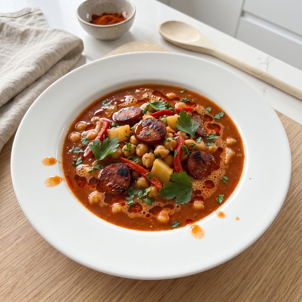 Chorizo with Chickpeas