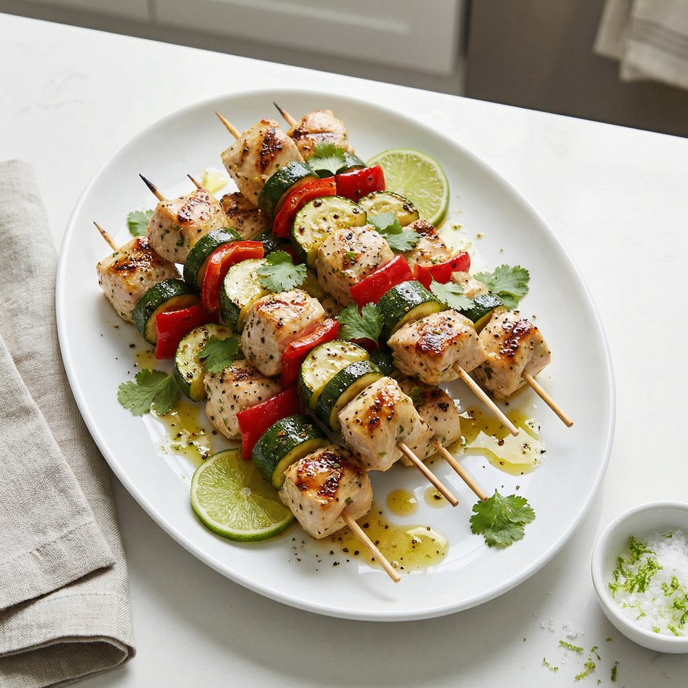 Mexican-Style Chicken Skewers