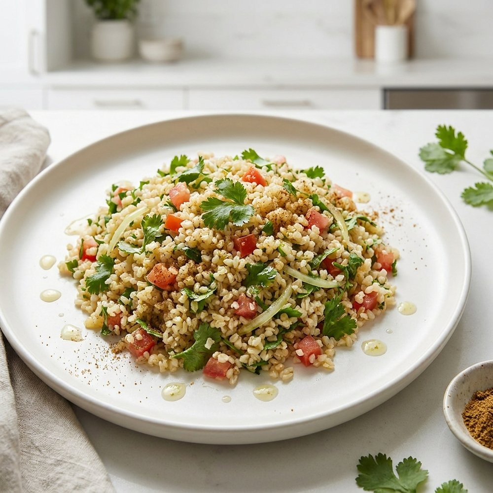 Cilantro Tabbouleh Salad
