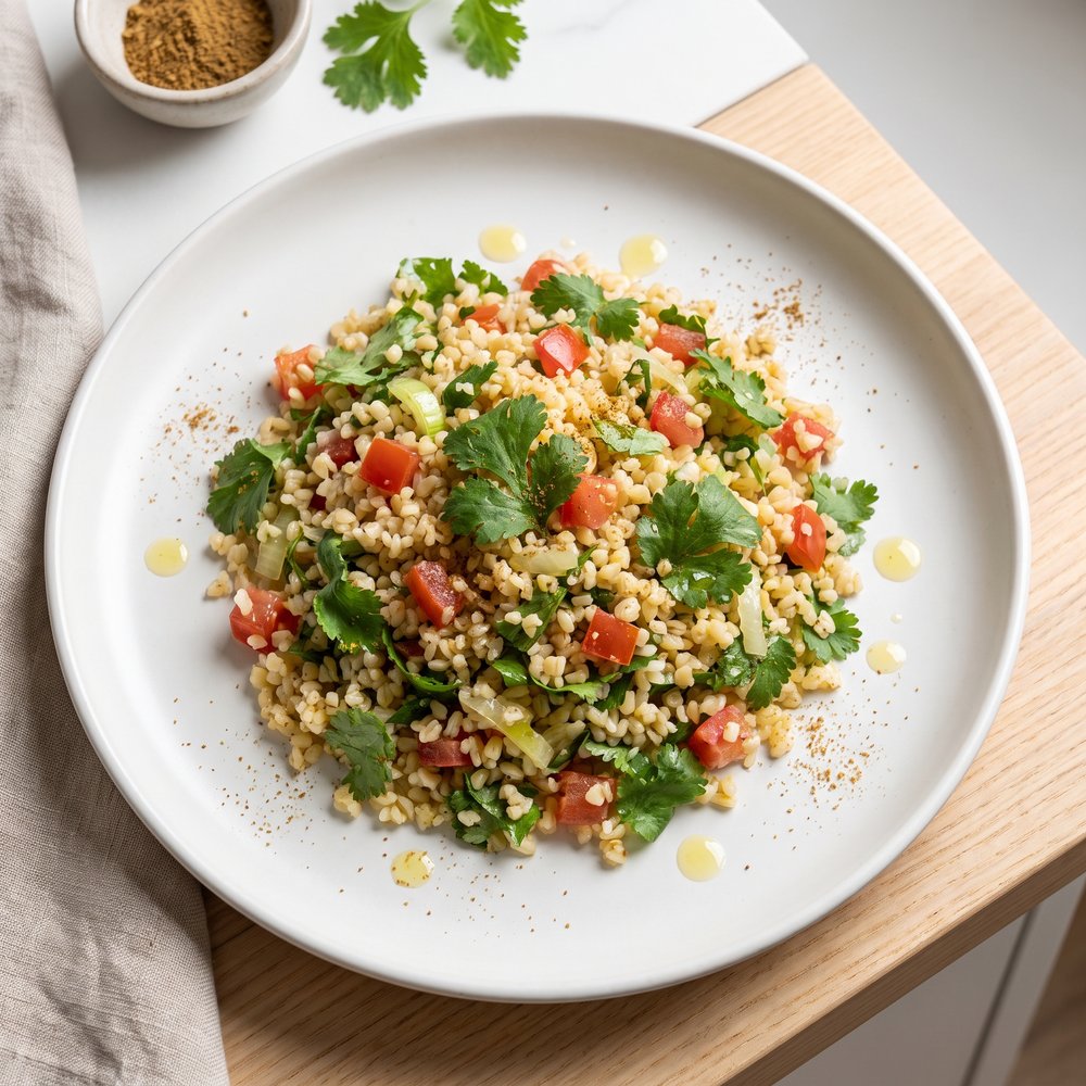Cilantro Tabbouleh Salad