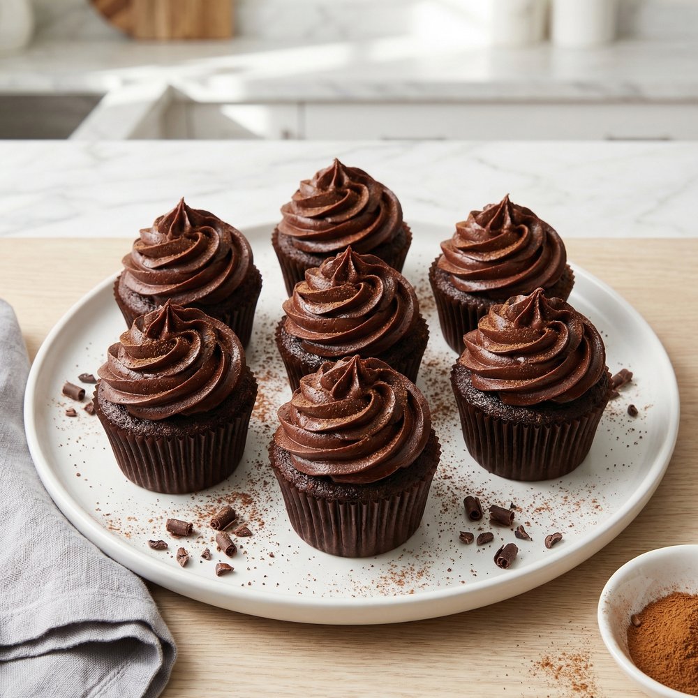Mexican Chocolate Cupcakes