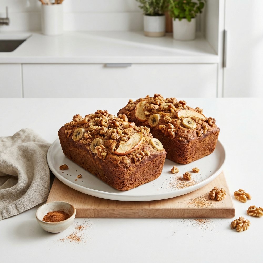 Banana Apple Bread