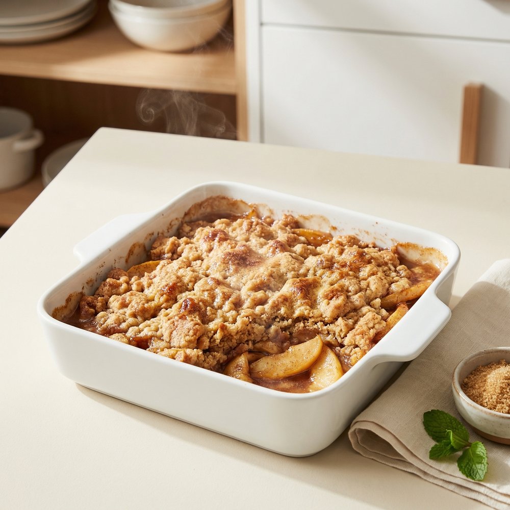 Oat-Free Apple Crisp